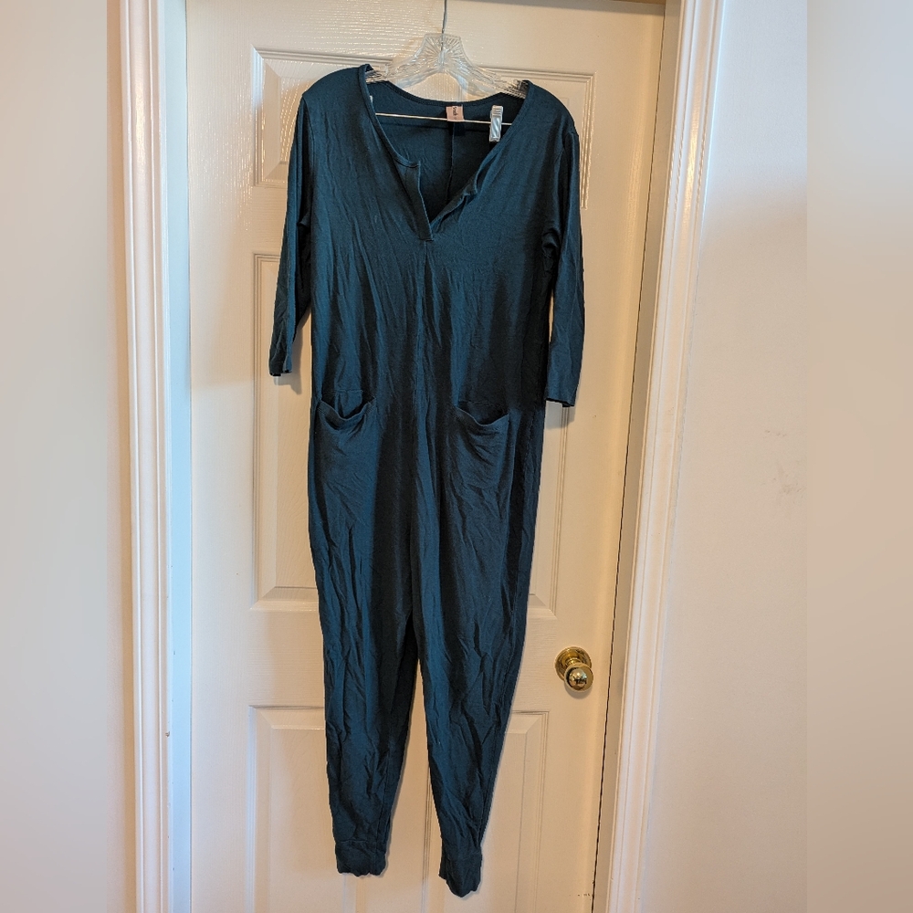 Smash + Tess Monday Romper Teal Size Medium